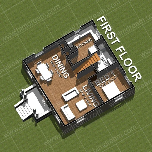 House Plan 1047H22 - Image 2