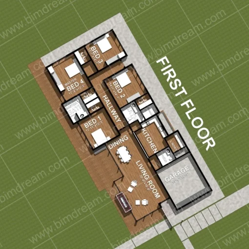 House Plan 2462A11 - Image 2