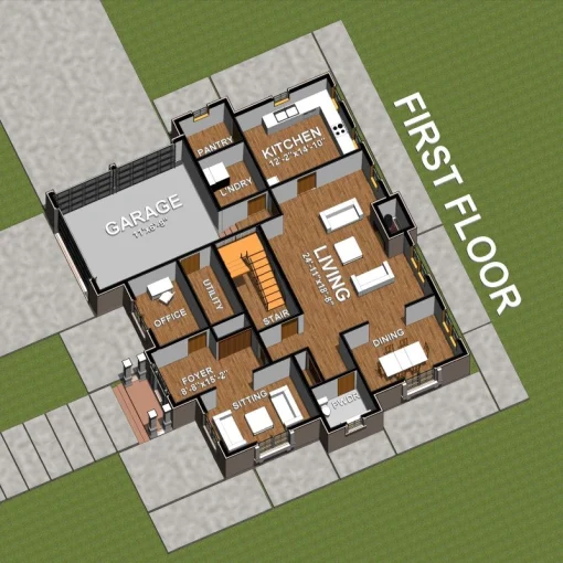 House Plan 2844L33 - Image 2