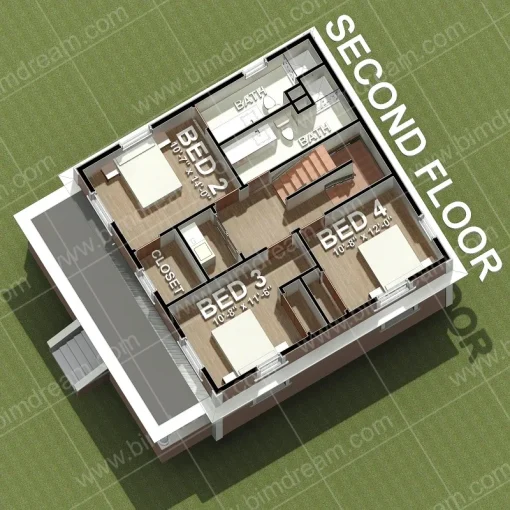 House Plan 2864B16 - Image 3